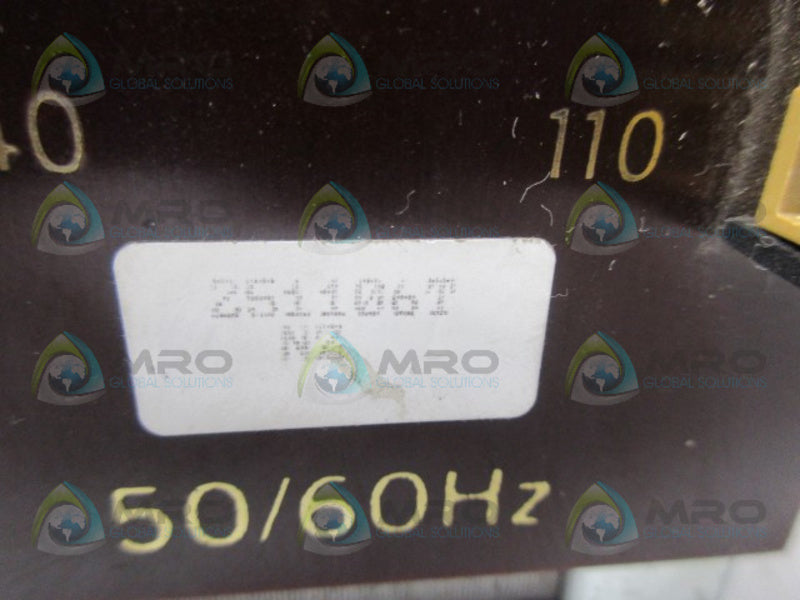INDUSTRIAL MRO 251106T TRANSFORMER *NEW NO BOX*