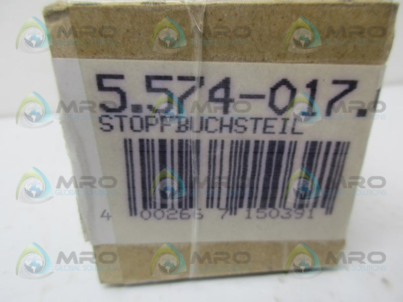 INDUSTRIAL MRO 5.574-017.0 CONNECTOR *NEW IN BOX*