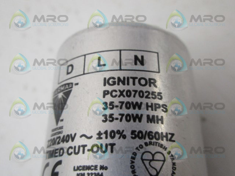 PARMAR PCX070255 IGNITOR *NEW NO BOX*