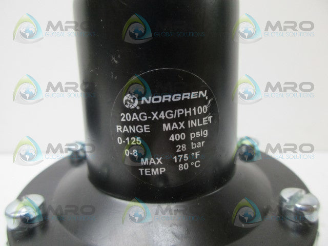 NORGREN 20AG-X4G/PH100 PRESSURE REGULATOR *NEW NO BOX*