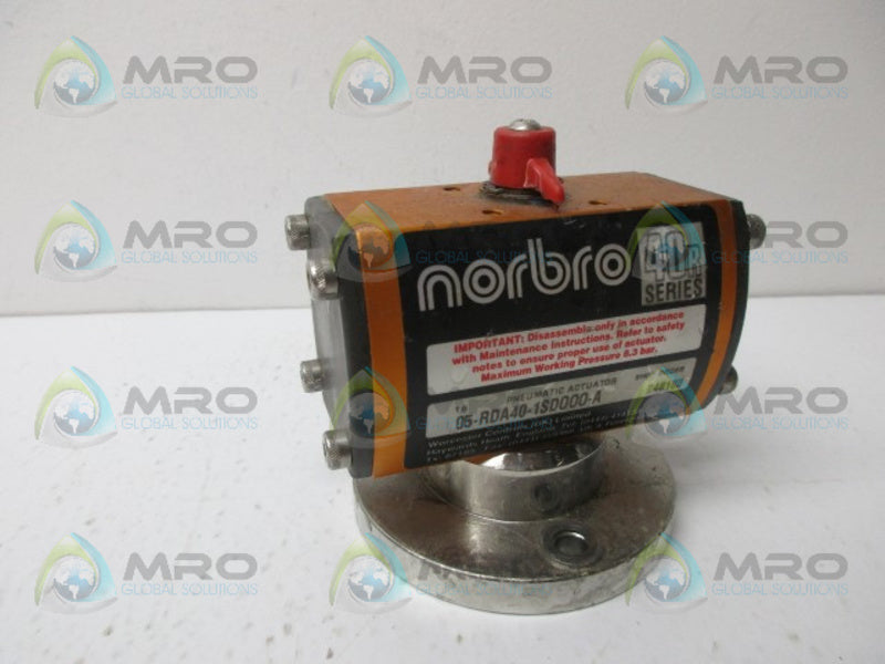 NORBRO 05-RDA40-1SD000-A PNEUMATIC ACTUATOR *USED*