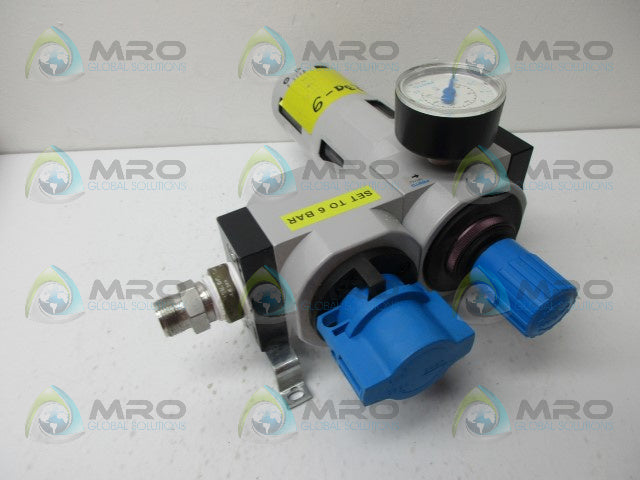 FESTO HE-D-MAXI/LFR-D-MAXI-A PNEUMATIC FILTER REGUALTOR *USED*
