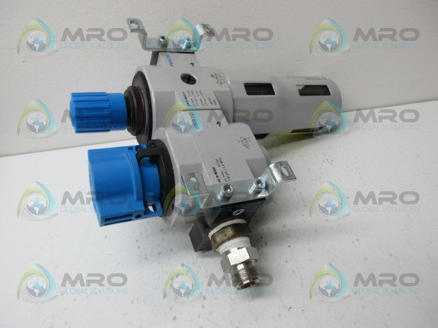 FESTO HE-D-MAXI/LFR-D-MAXI-A PNEUMATIC FILTER REGUALTOR *USED*