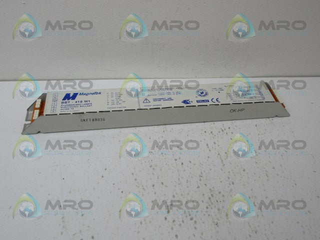MAGNETEK BBT-418W1 FLUORESCENT LAMPS ELECTRONIC BALLAST *NEW NO BOX*