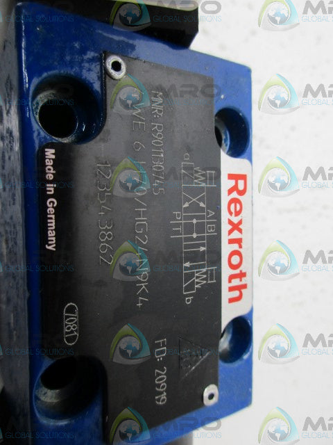 REXROTH 4WE6H70/HG24N9K4 DIECTIONAL VALVE *NEW NO BOX*