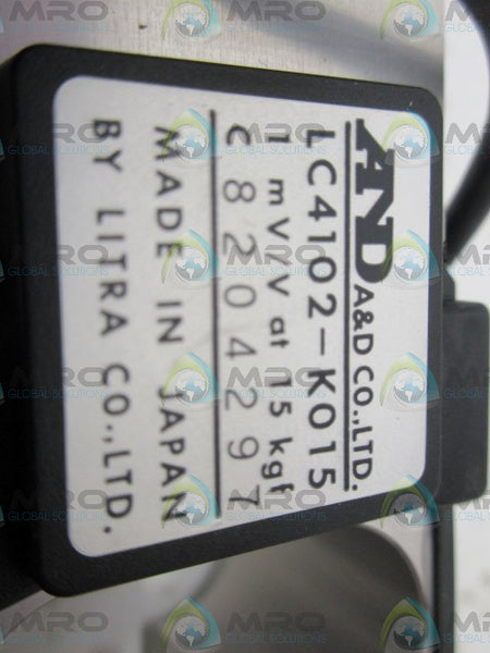 INDUSTRIAL MRO LC4102-K015 LOAD CELL *NEW IN BOX*