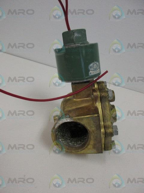 ASCO 8211D22 SOLENOID VALVE *USED*