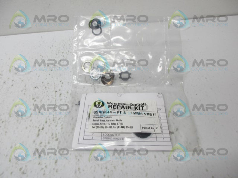 WORCESTER 05ARK44-PT 8-15MMV/RK REPAIR KIT *NEW IN FACTORY BAG*