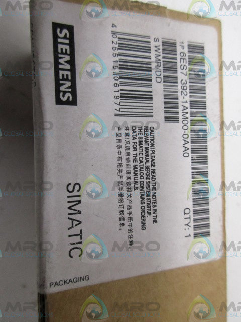 SIEMEN 6ES7392-1AM00-0AA0 CONNECTOR *FACTORY SEALED*