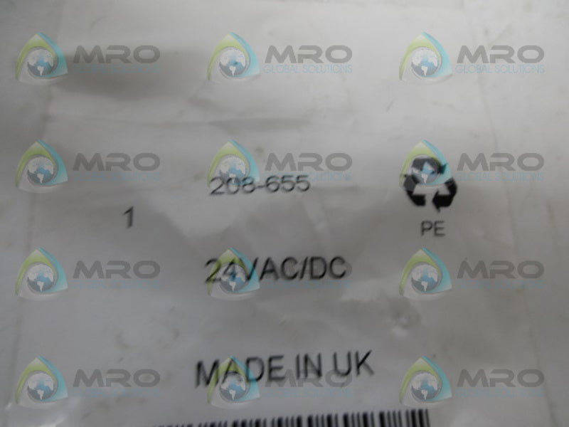 INDUSTRIAL MRO 208-655 BULB *NEW IN FACTORY BAG*