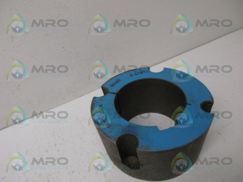 INDUSTRIAL MRO 3020 TAPER LOCK 2 1/2 *USED*