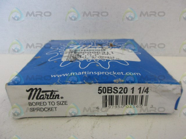 MARTIN 50BS20 SPROCKET 1-1/4" *NEW IN BOX*