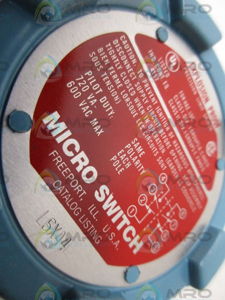 ROSEMOUNT LSXA4L-1A MICROSWITCH *NEW IN BOX*