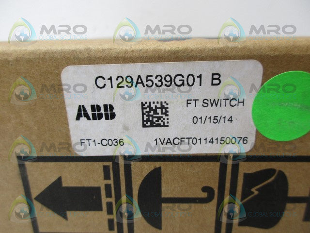 ABB C129A539G01 B FT SWITCH *FACTORY SEALED*