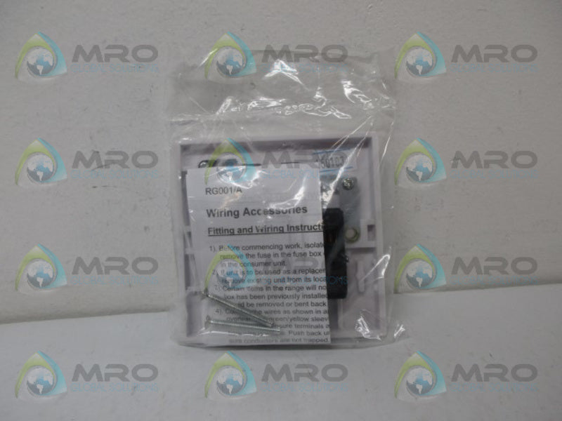 INDUSTRIAL MRO RG001/A WIRING ACCESSORIES *NEW IN FACTORY BAG*