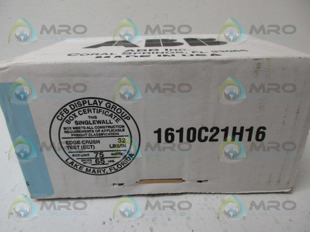 ABB 1VACFT0515541925 FLEXITEST SWITCH *FACTORY SEALED*