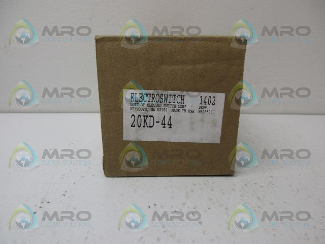 ELECTROSWITCH 20KD-44 CIRCUIT BREAKER CONTROL SWITCH *NEW IN BOX*