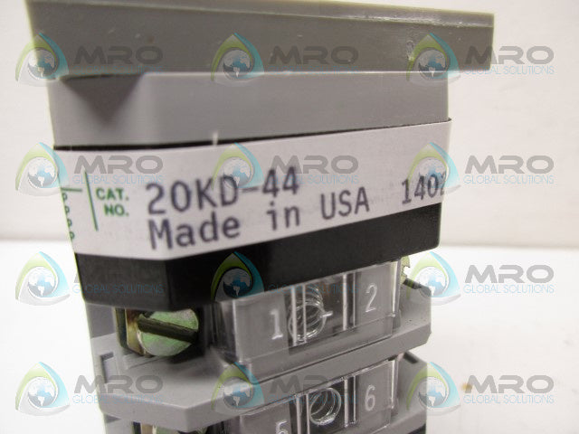ELECTROSWITCH 20KD-44 CIRCUIT BREAKER CONTROL SWITCH *NEW IN BOX*