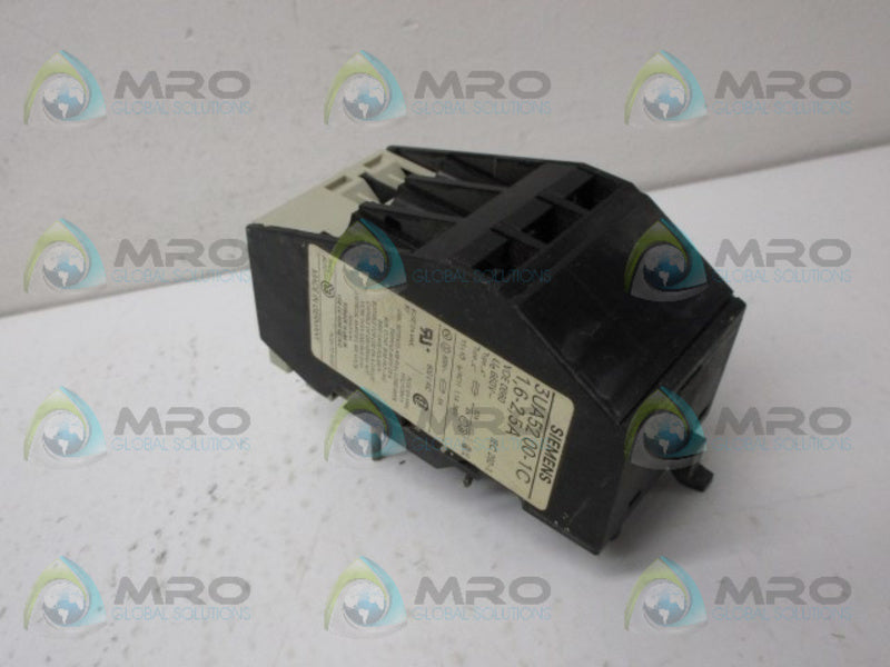 SIEMENS 3UA5200-1C OVERLOAD RELAY *NEW NO BOX*