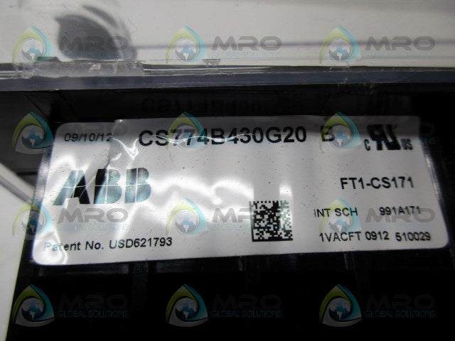 ABB CS774B430G20 B FLEXITEST SWITCH *NEW NO BOX*