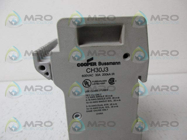 BUSSMANN CH30J3 FUSE HOLDER *NEW NO BOX*