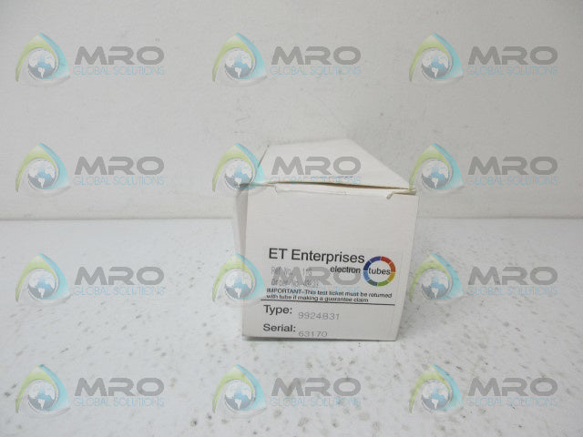 ET ENTERPRIES 9924B31 ELECTRON TUBE *NEW IN BOX*