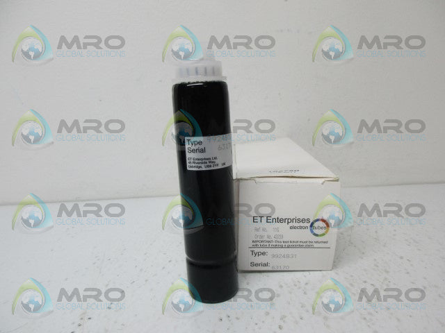 ET ENTERPRIES 9924B31 ELECTRON TUBE *NEW IN BOX*