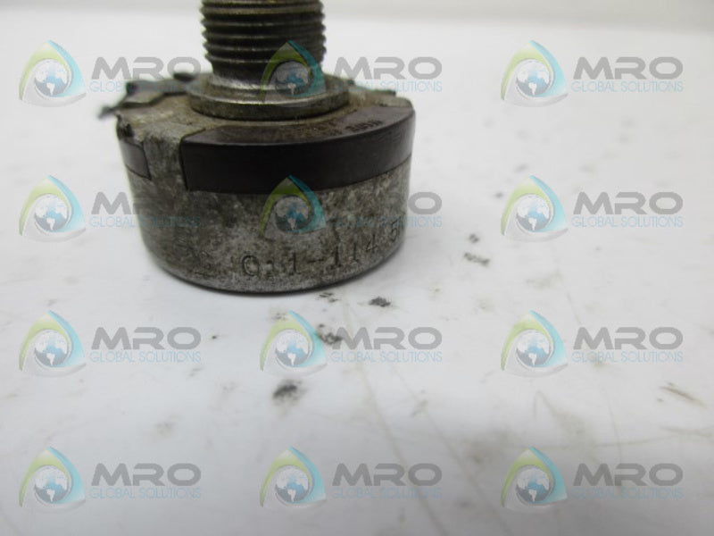 INDUSTRIAL MRO Q11-1145KA 33 POTENTIOMETER *USED*