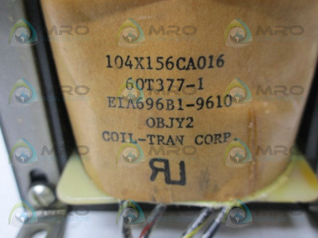 COIL-TRAN 104X156CA016 TRANSFORMER *NEW NO BOX*