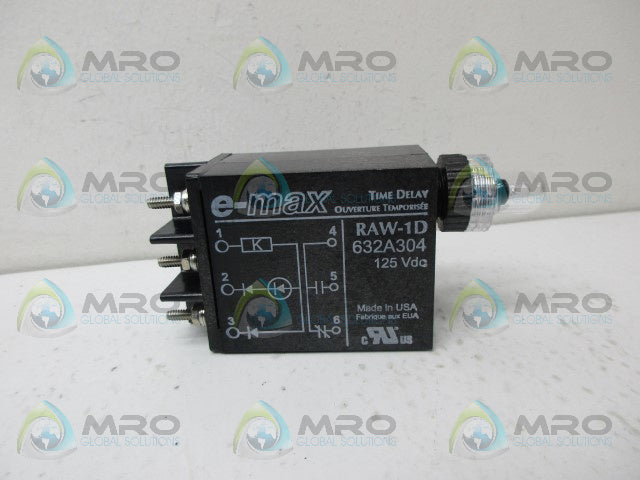 E-MAX 632A304 TIME DELAY *NEW NO BOX*