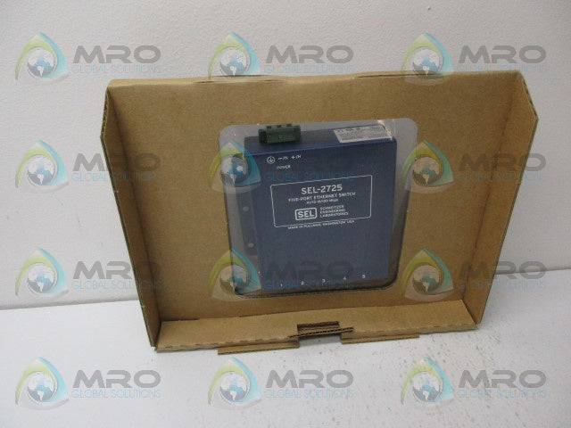 SEL 2725 FIVE PORT ETHERNET SWITCH *NEW IN BOX*
