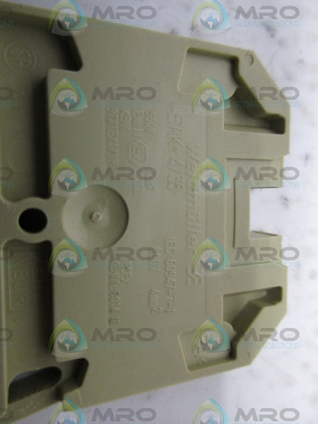 WEIDERMULLER SAK4/35 TERMINAL BLOCKS  NSNP