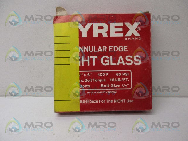 PYREX 3488 SIGHT GLASS *NEW IN BOX*
