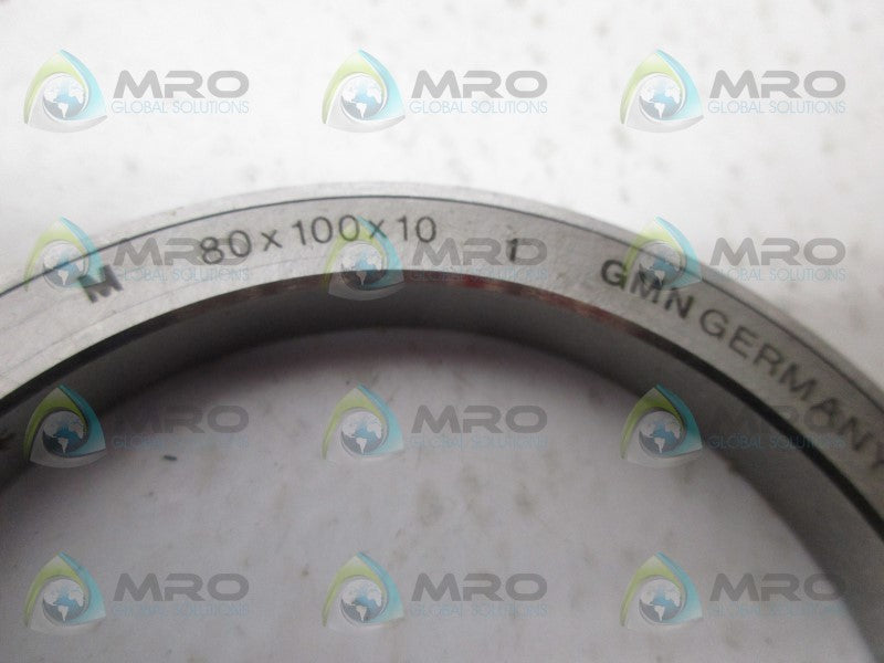 GMN 80X100X10 NO CONTACT SEAL *NEW NO BOX*