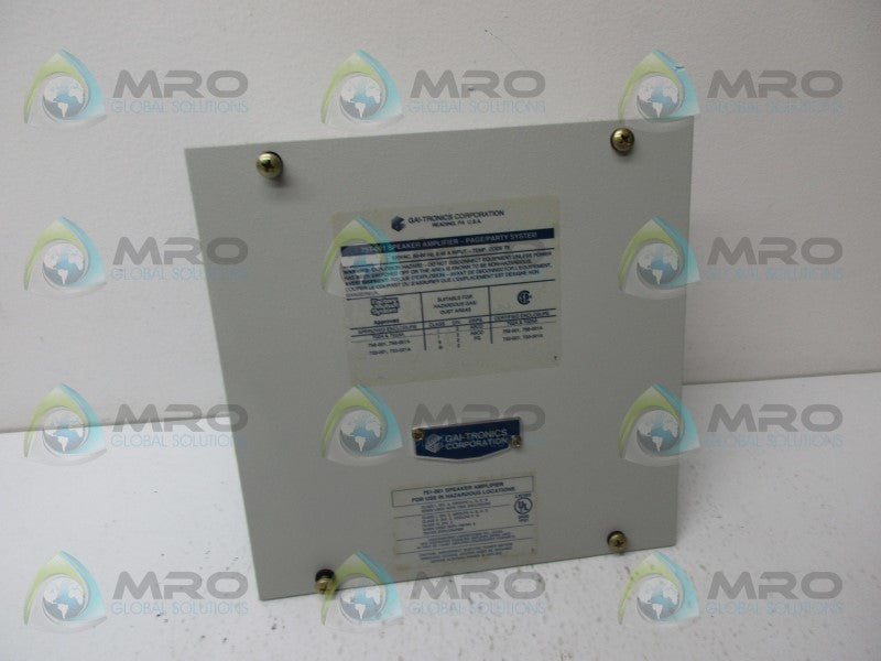 GAI-TRONICS 751-001 * NEW NO BOX *