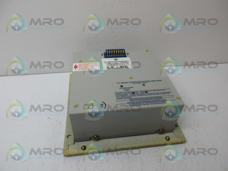 GAI-TRONICS 751-001 * NEW NO BOX *