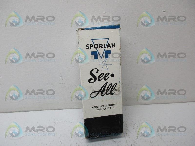 SPORLAN SA-17S MOISTURE & LIQUID INDICATIOR *NEW IN BOX*
