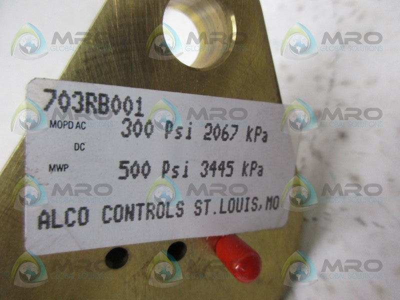 ALCO CONTROLS 703RB001 AS PICTURED SOLENOID VALVE *NEW IN BOX*