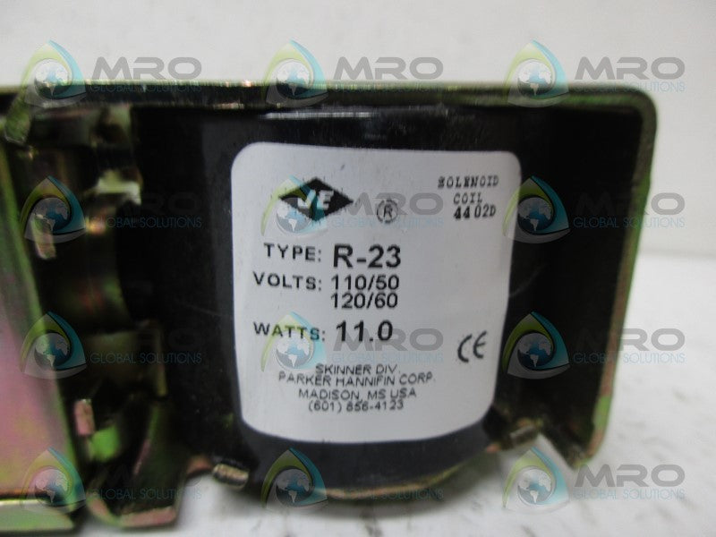 PARKER R-23 COIL W/JUNCTION BOX *NEW IN BOX*