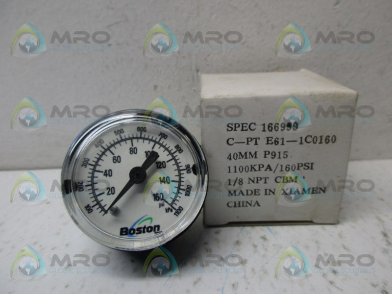 BOSTON SC-PT E61-1C0160 GAUGE NSMP