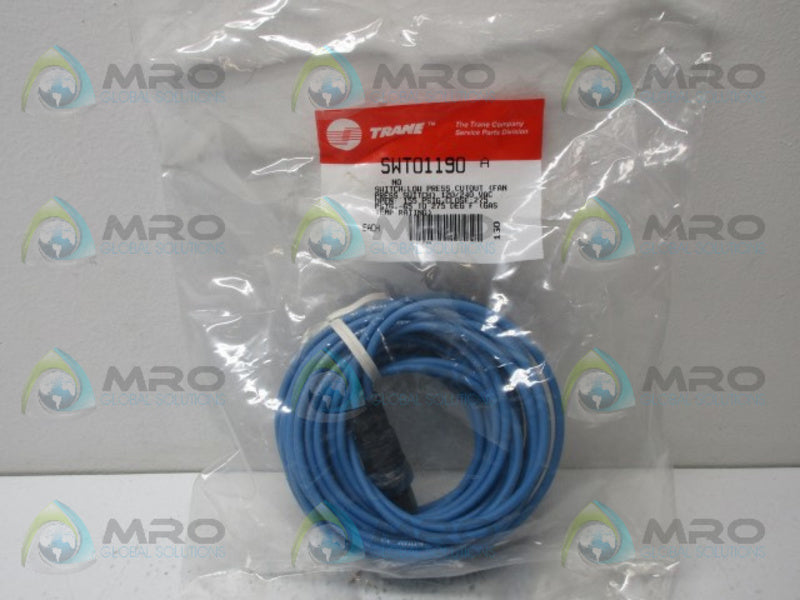 TRANE SWT01190 LOW PRESSURE CUT OUT SWITCH *NEW IN FACTORY BAG*