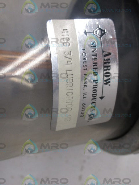 ARROW 4106 3/4 LUBRICATOR (AS PICTURED) NSMP