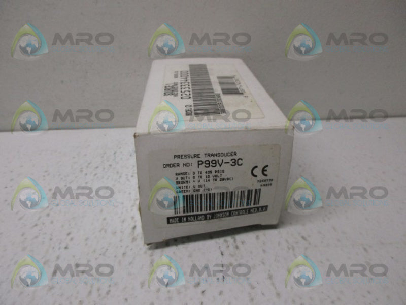 JOHNSON CONTROLS P99V-3C PRESSURE TRANSDUCER UNMP
