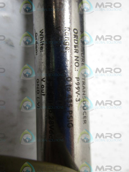 JOHNSON CONTROLS P99V-3C PRESSURE TRANSDUCER UNMP