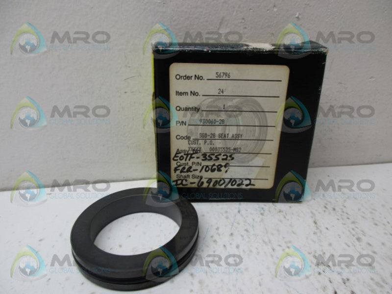 EG & G SEALOL 930060-28 SEAL NSMP