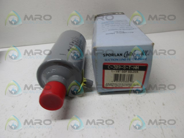 SPORLAN C-309-S-T-HH SUCTION LINE FILTER DRIER *NEW IN BOX*