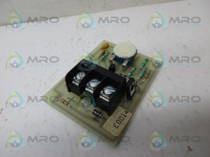 TROESTER E0014 PC BOARD MODULE UNMP
