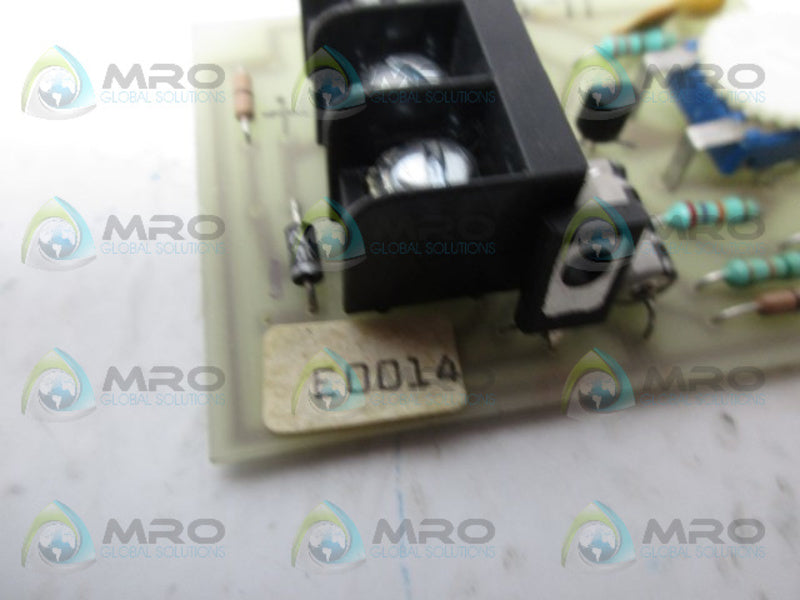 TROESTER E0014 PC BOARD MODULE UNMP