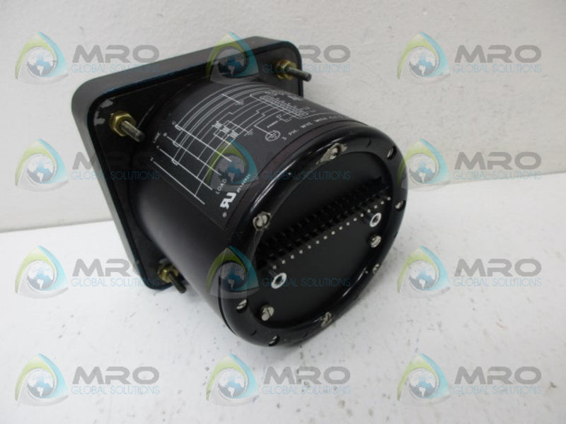 ELECTRO INDUSTRIES DMWH300 AC KILOWATTS UNMP