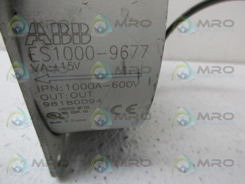 ABB ES1000-9677 TRANSDUCER *USED*